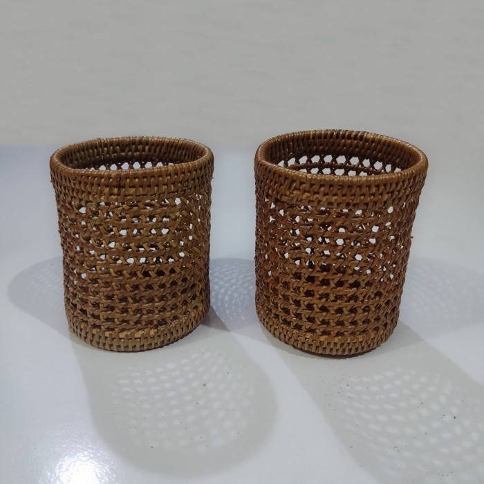 

Kualitas terbaik] Gelas Ate Trancang Tempat Sisir Pen Holder Wadah Penyimpanan