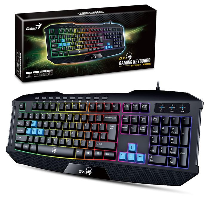 {{{{{{] Keyboard Genius Scorpio K215 Gaming Original