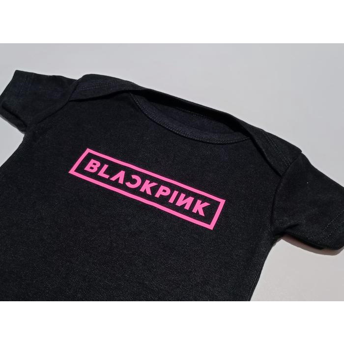

Peno_Hay Baju Bayi BLACKPINK Jumper Baby Bornpink KPOP Korea Set Pakaian Anak Balita Romper Kaos