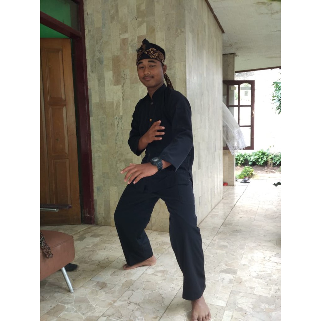 Setelan pangsi sunda dewasa