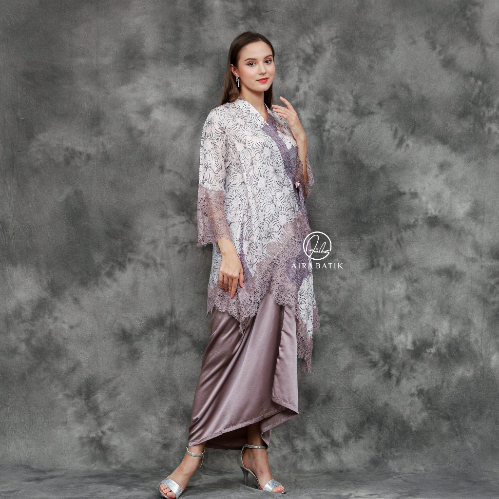 AIRA BATIK _ Kimono Batik Outer Kimono Outer Busui Batik Kondangan Busui Raya Outfit I Couple
