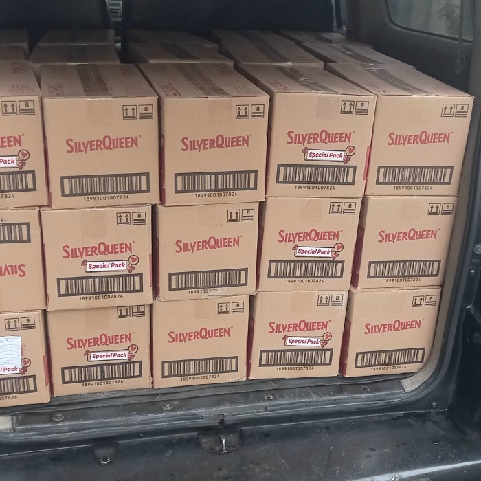 

Promo Terbatas Silverqueen Gede 58Gr Isi 20Pcs / 120Pcs Aman