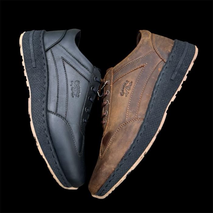 Tapak- Sepatu Kulit Pria Sepatu Kulit Asli Pria Sneakers Kulit Asli Sepatu Kulit Asli