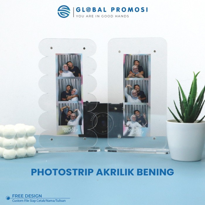 

SALE READY STOCK Akrilik Photostrip Frame Polos / Photo Box Frame Acrylic / Single Photo Frame