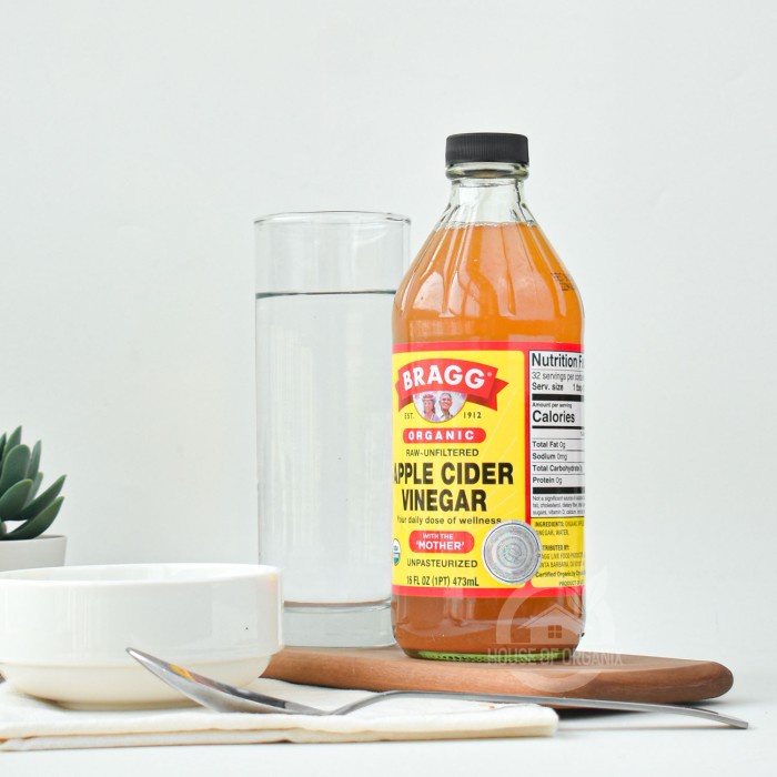 

BRAGG Apple Cider Vinegar ( Cuka Apel) - 473Ml - TC Natural Apel cukaapel halal