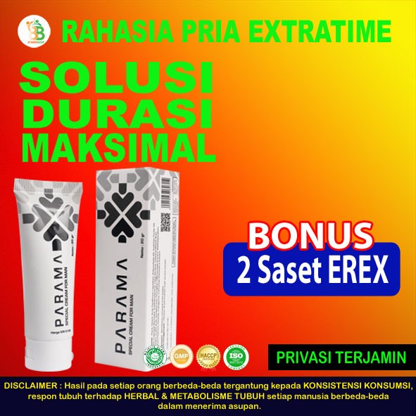 Obat Herbal Kuat Oles PARAMA Pria Dewasa Asli Original Tahan Lama BPOM