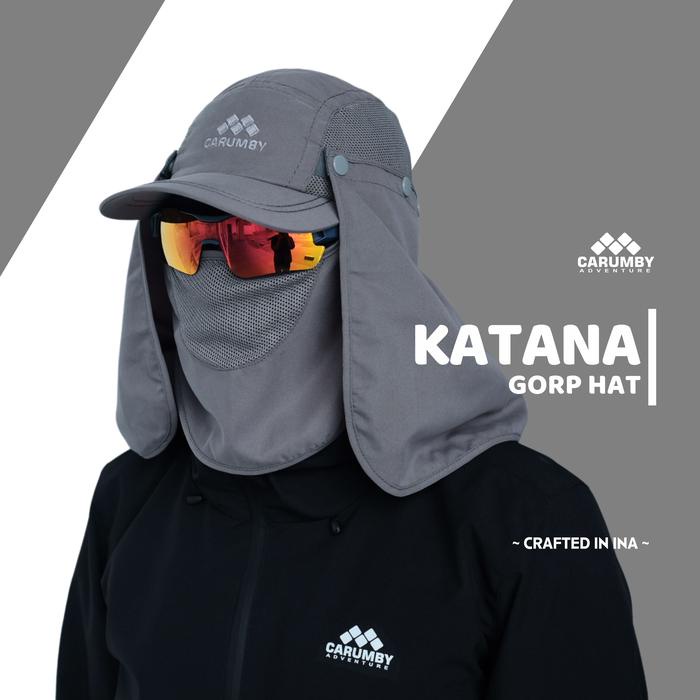 Cap- Topi Gunung Lapangan Katana Carumby Adventure Pria Wanita