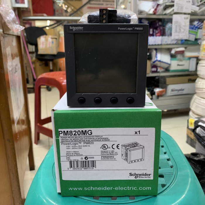 Hemat Schneider Pm820Mg Pm820 Pm 820 Power Meter Pm800 Pm 800 Original