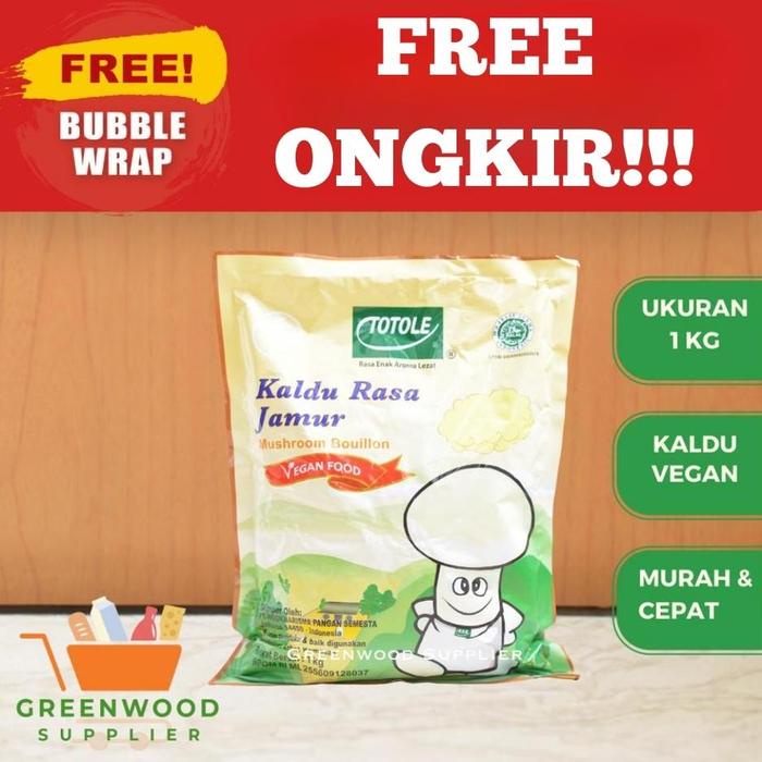 

[Affiliate Program] Totole Kaldu Rasa Jamur / Mushroom Seasoning - 1KG [VEGAN & TASTY]