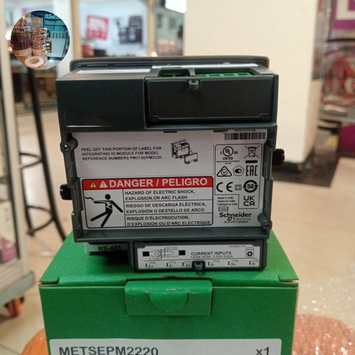 Paling Baik Metsepm2220 Power Logic/Power Meter Schneider Pm2220 Pm 2220 Original