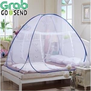 Kelambu Tempat Tidur 120 x 200cm Semua Ukuran/Kelambu Kotak Lipat
