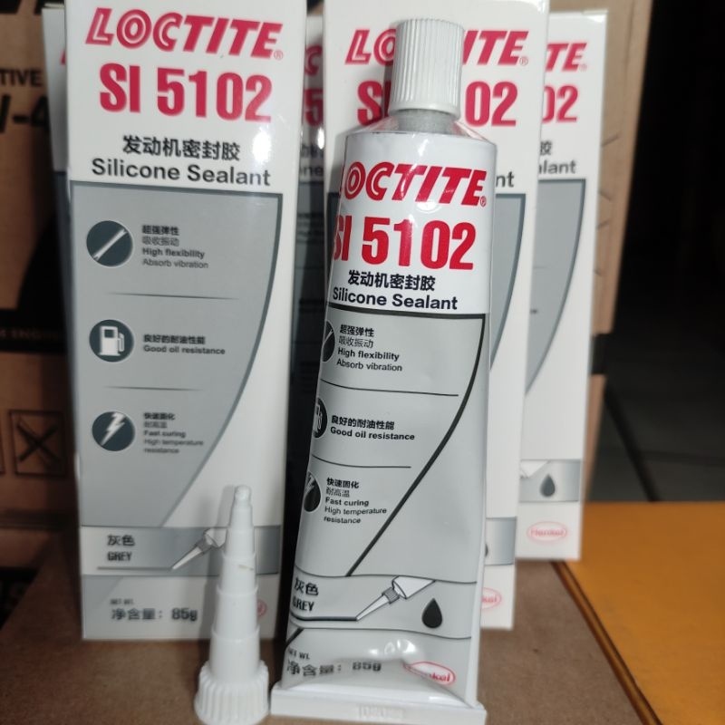 AYOOOLLARIZSS LEM SILIKON GASKET RTV TAHAN PANAS UNTUK PAKING MESIN DAN RADIATOR LOCTITE SI 5102