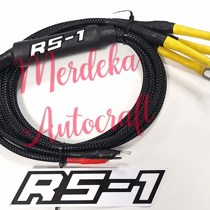 TERLARIS Kabel Ground Zero Booster RS-1 by E-RACING