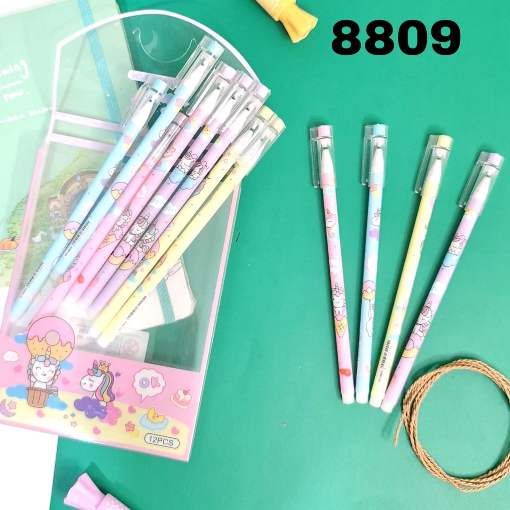 

Pulpen HAPUS MTF Motif Karakter - Erasable Pen Dw05