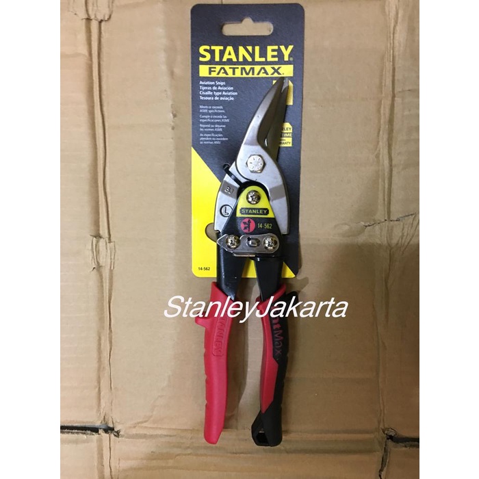 

Ready 14-562 Stanley Maxsteel Aviation Snips Left Curve