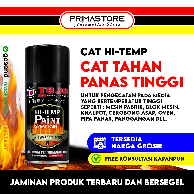 AYOOOLLARIZSS Cat hitemp tahan panas cat tahan panas cat knalpot tahan panas anti karat cat anti