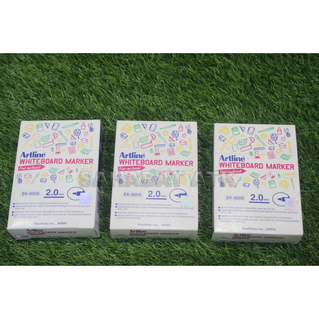 

ARTLINE SPIDOL BOARD MARKER / SPIDOL MURAH / SATU PAK ISI 12 Dw05