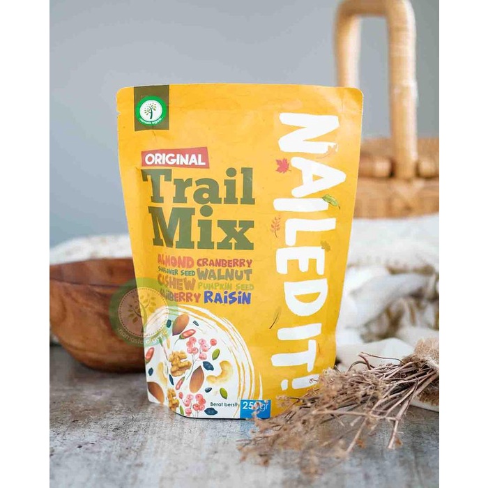 

Kuliner.Kita Nailed It Trail Mix - Original 250Gr