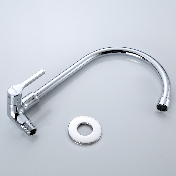 Unik Brezio Fcbz 7163 Keran Kran Air Cuci Piring Sink Dapur Tembok Wastafel