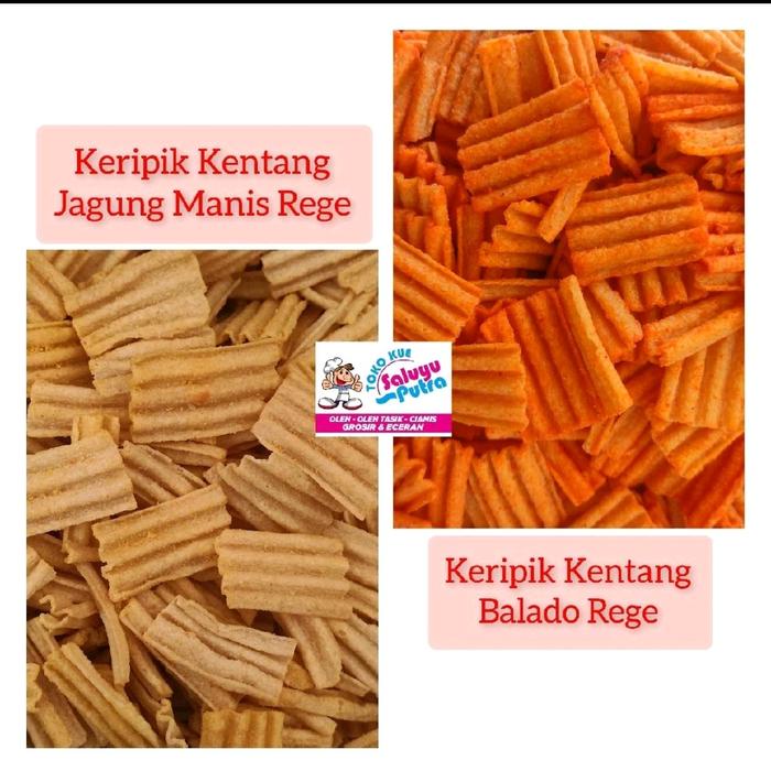 

Kuliner.Kita Keripik Kentang Rege 1 Kg