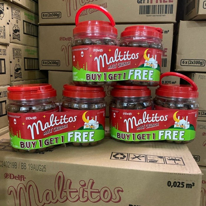 

Kuliner.Kita Delfi Malitos Malt Cruch Jar 325Gr 2Pcs By 1 Get 1