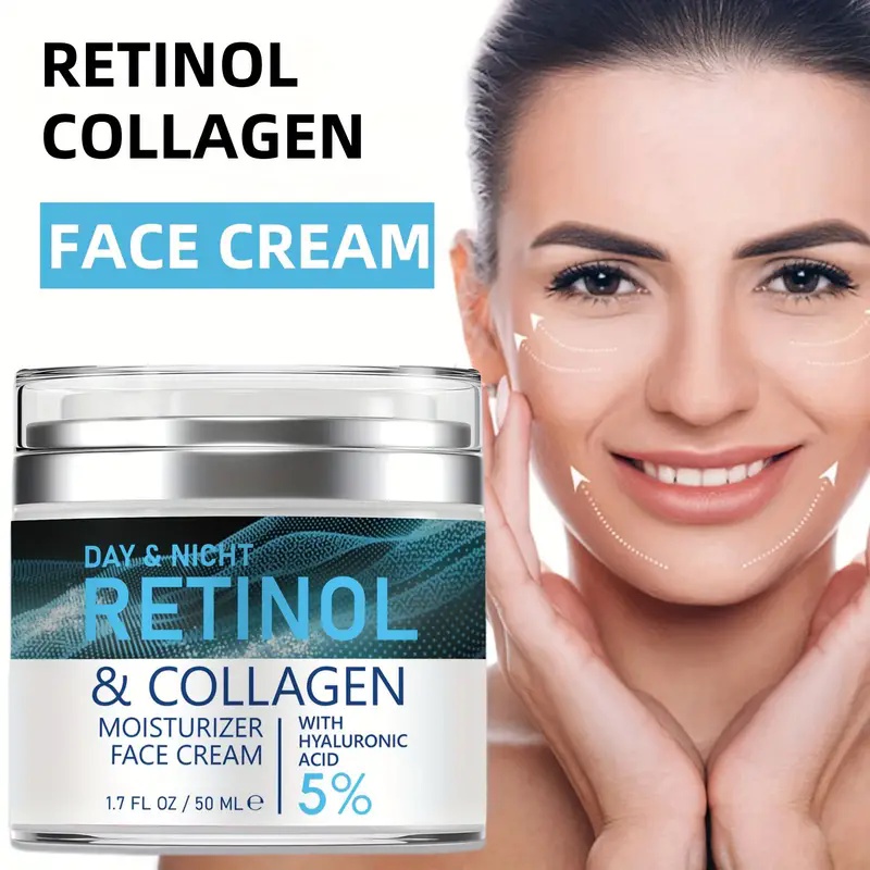 NEW ENVISHA FACE SKIN CARE RETINOL COLLAGEN CREAM ANTI-AGING WRINKLE DEEP HYDRATION MOISTURIZING