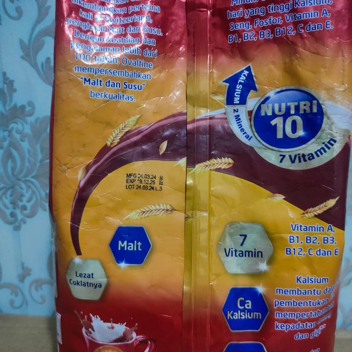 

Terlaris- Susu Ovaltine 3 In 1 900Gr