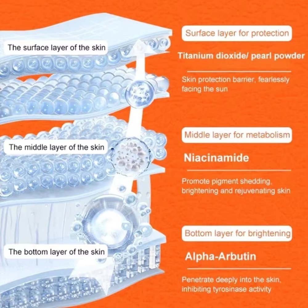 IMPORT VITAMIN C FACE CREAM WHITENING FIVE VC TONE UP CREAM MOISTURIZER ANTI AGING PIMPLE WRINKLE