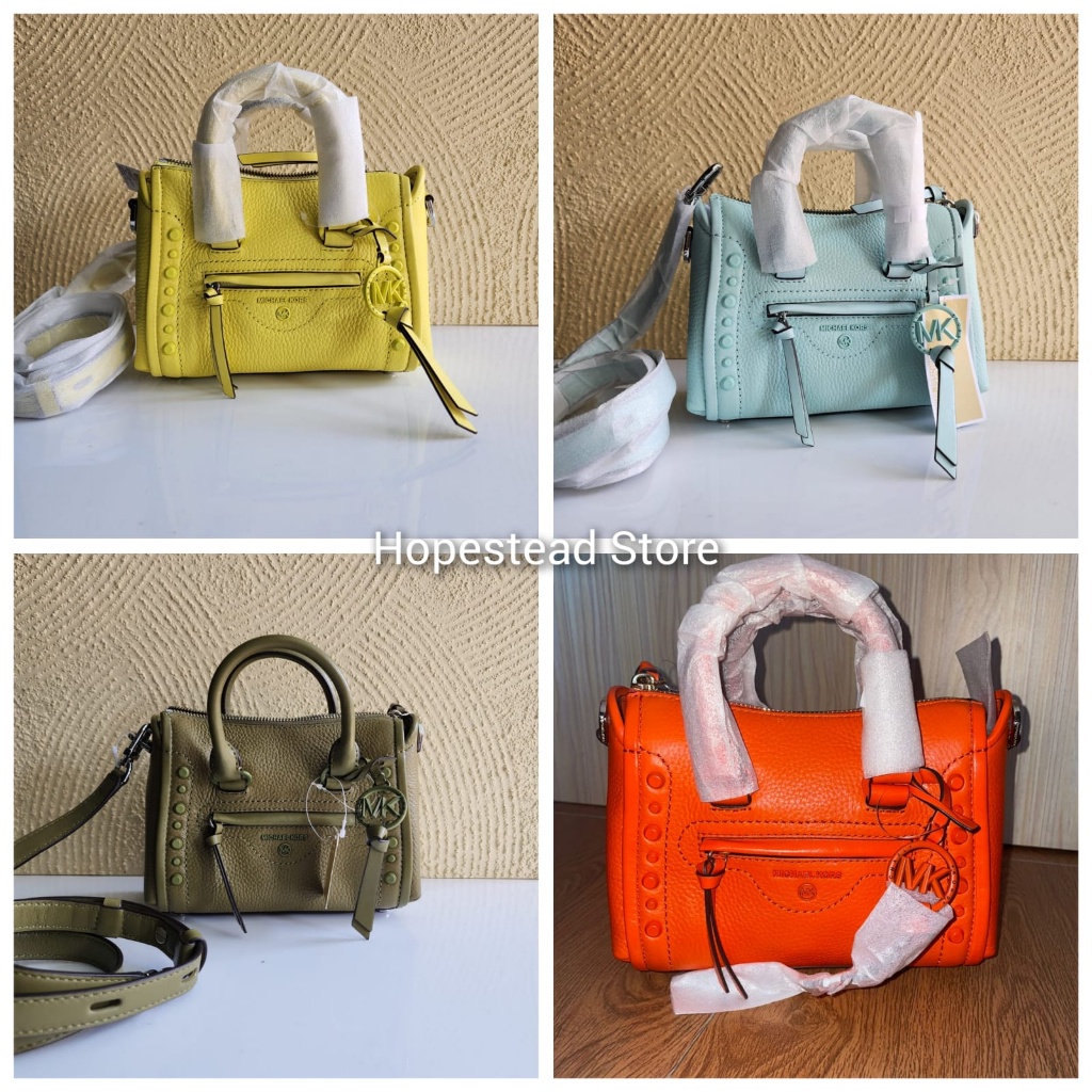 terbaru Tas Wanita Branded Michael Korss MK Carine XS Extra Small Top Zip Satchel 100% Original