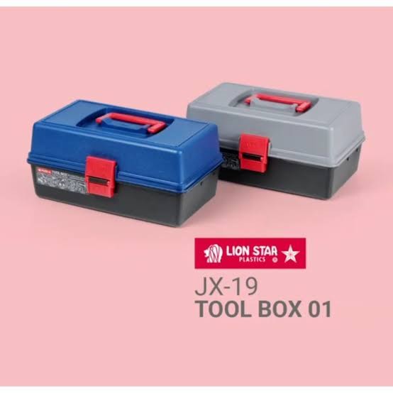 TOOL BOX JX-19 LION STAR/KOTAK PERKAKAS BERTINGKAT/BOX TAMIYA PANCING