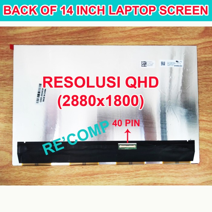 Ready LED LCD Asus VivoBook Pro 14 OLED K3400 M1403Q M3400 K3400P 14" OLED