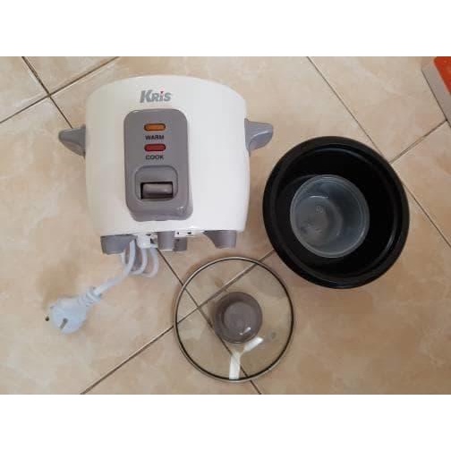 RICE COOKER MINI TRAVEL COOKER KOSAN MAGICOM PORTABLE KRIS 0.3 LITER GRATIS ONGKIR
