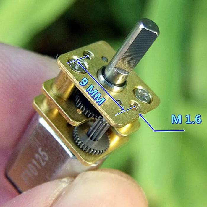 Masih Ada. Motor Gearbox N20 12V 4000Rpm Mini Metal Gear Motor Dinamo High Torque