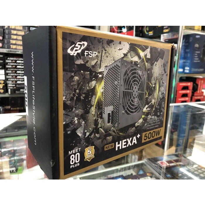 [Expert] PSU / POWER SUPPLY FSP HEXA 500W 80+II PURE RESMI
