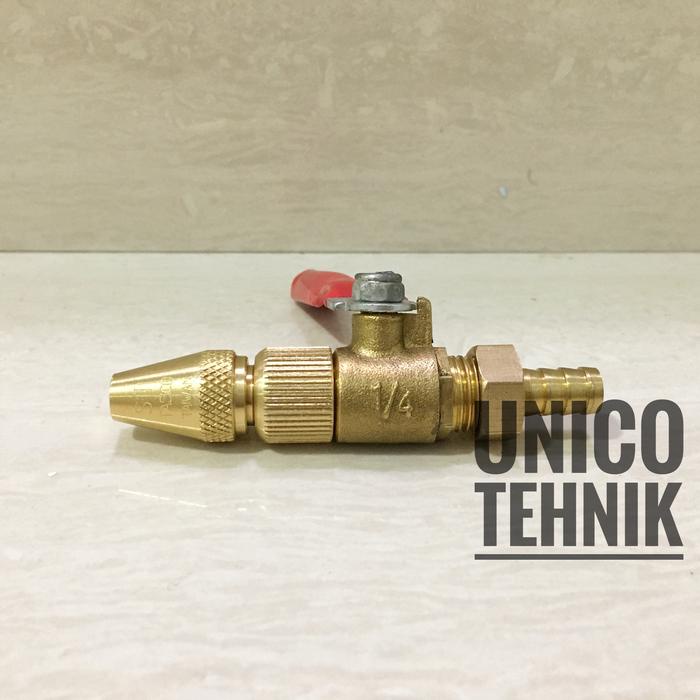 Nozzle steam Apollo TASCO kran semprotan spuyer embun alat cuci motor