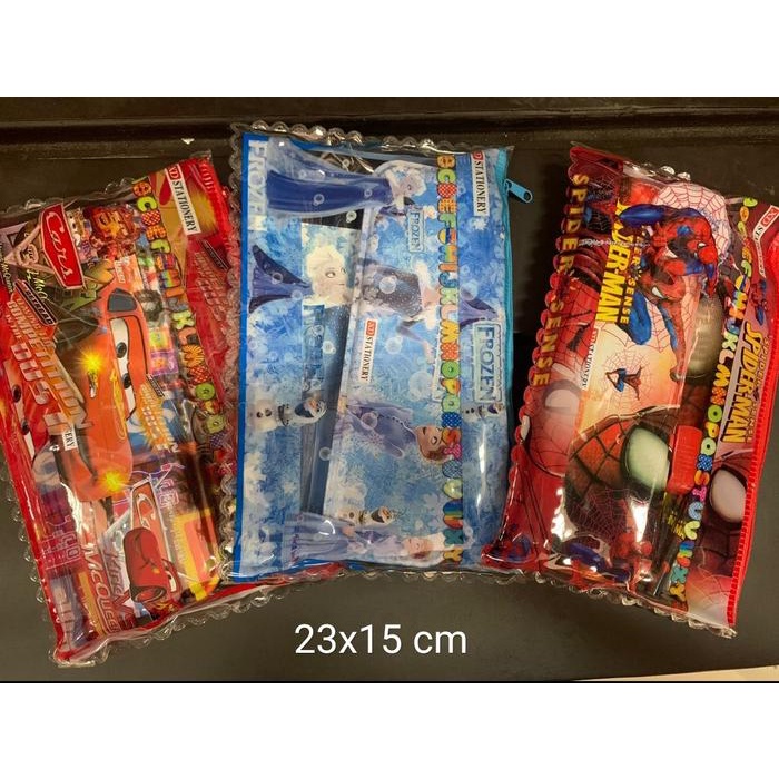 

] study set sleting acua gift set goodie bag alat tulis