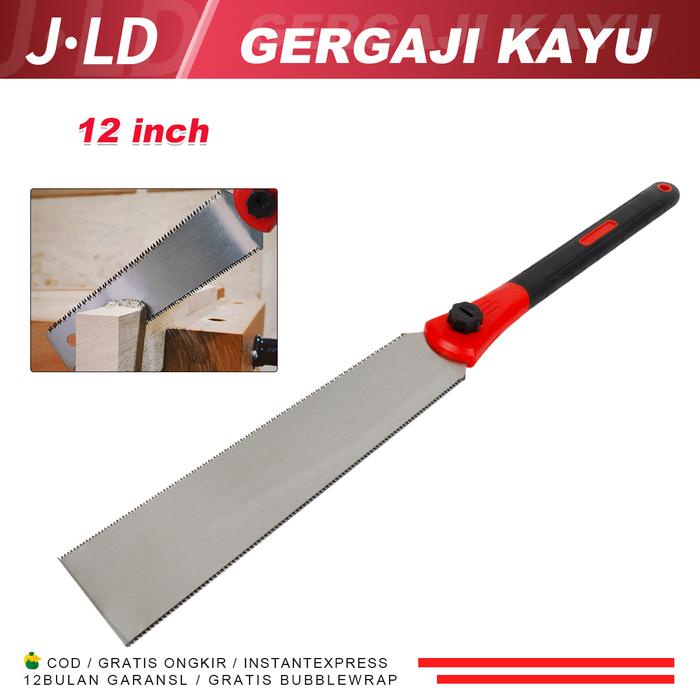 Sudimampir Jld Gergaji Tangan Wood Saw Double Side Blade 12Inch