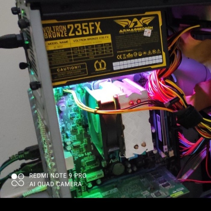 [Expert] PSU ARMAGEDDON VOLTRON 235FX 470W BRONZE MULTICOLOR LED LIGHT 80+ Rate