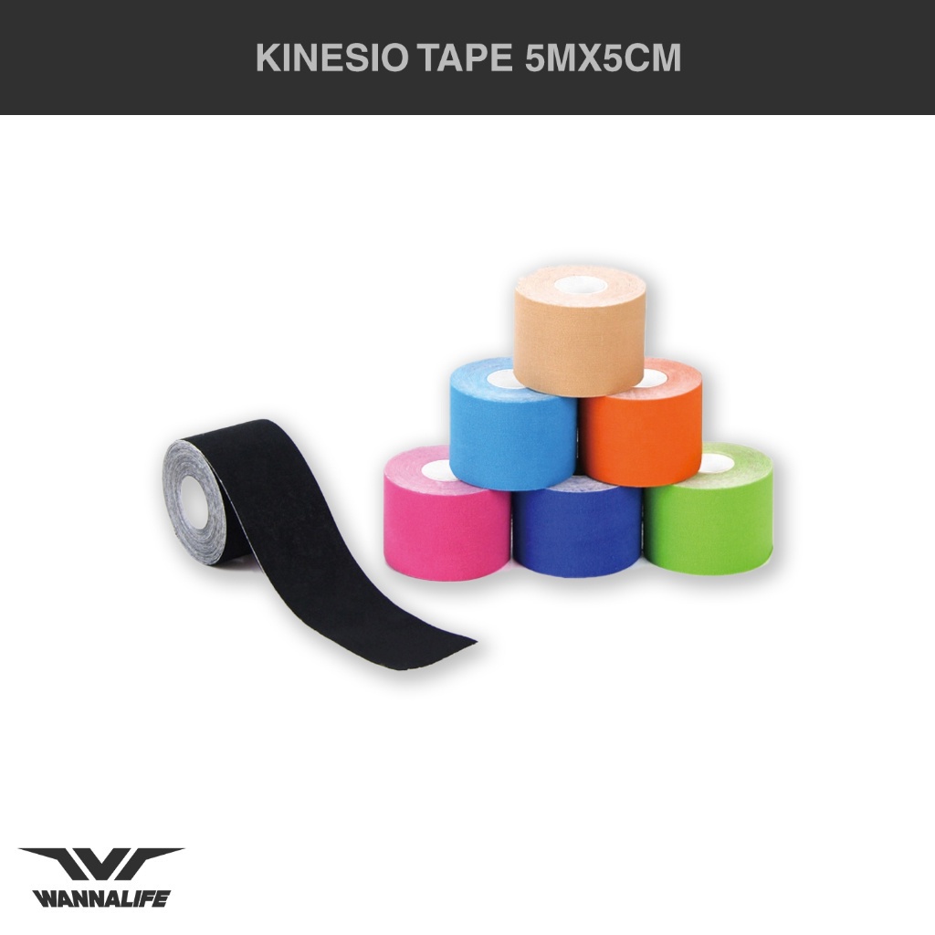 

Kinesio Tape / Tapping / Kinesiology Tape 5cm x 5m TERMURAH