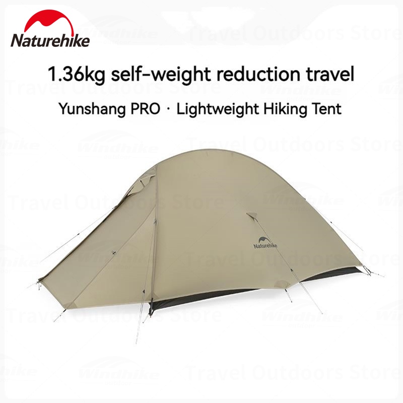 Naturehike Cloud Up PRO Hiking Tent 2 People 3 Season Tent 20D Nylon Ultralight Portable Outdoor