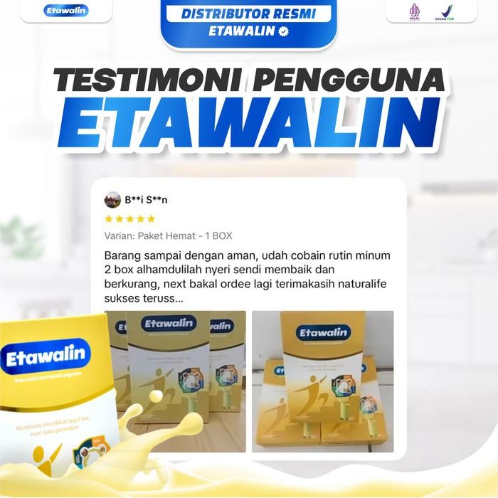 

DISKON ETAWALIN PAKET 1 BOX ASLI & BPOM ORIGINAL RESMI MINUMAN SUSU BUBUK KAMBING ETAWA DENGAN BAHAN