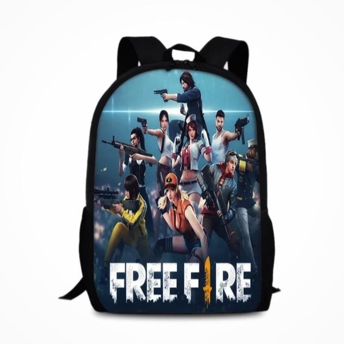 Cutix-Tas Anak Laki Laki SD tas ransel sekolah anak laki laki Free fire