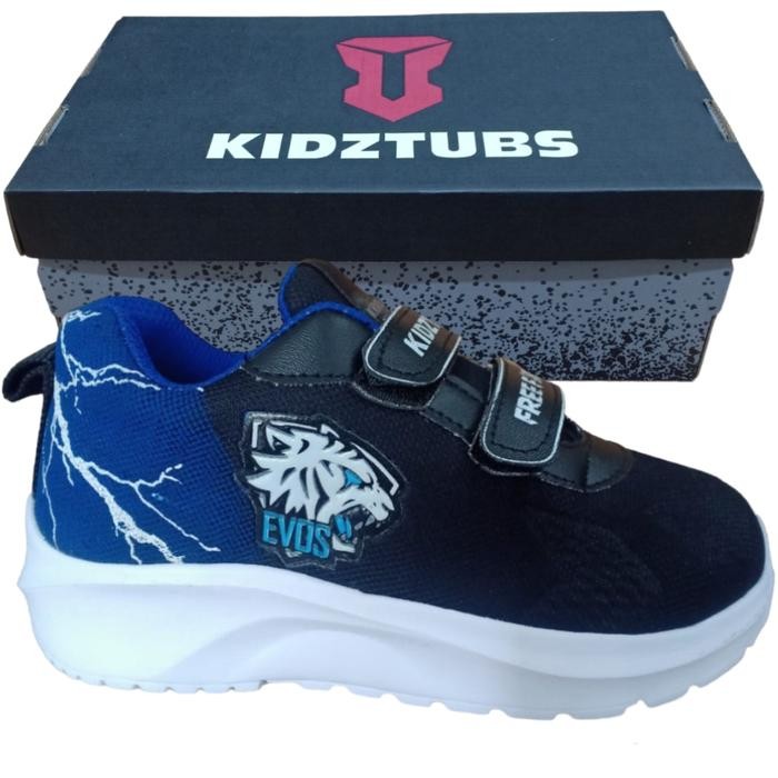 Chibella-Sepatu Sekolah Anak Laki Laki Karakter Gaming Mobile legends Free Fire Evos Alterego Usia