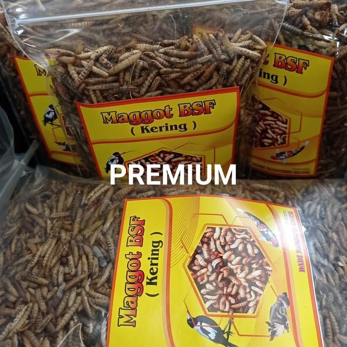 Maggot Magot Kering Premium(Pake Mesin) 1Kg