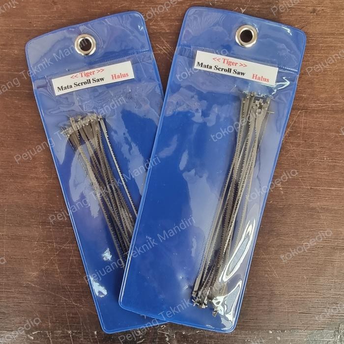 Promo Mata Scroll Saw Halus 16 Inch / Pisau Gergaji Kayu Scroll Saw 16"