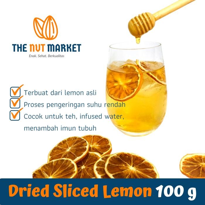 

BisaInstan- Slow dried Lemon / Lemon Iris Kering / Dehydrated Sliced Lemon 100 gr