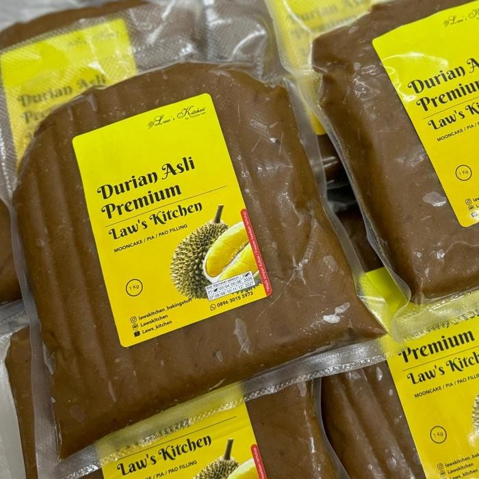

BisaInstan- isian Mooncake Durian Asli Homemade sekilo enak terlaris 100%durian