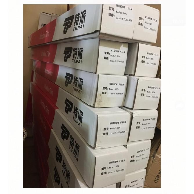 KACA FILM MOBIL RUKO RUMAH MERK TITANIUM ROLL 50 METER