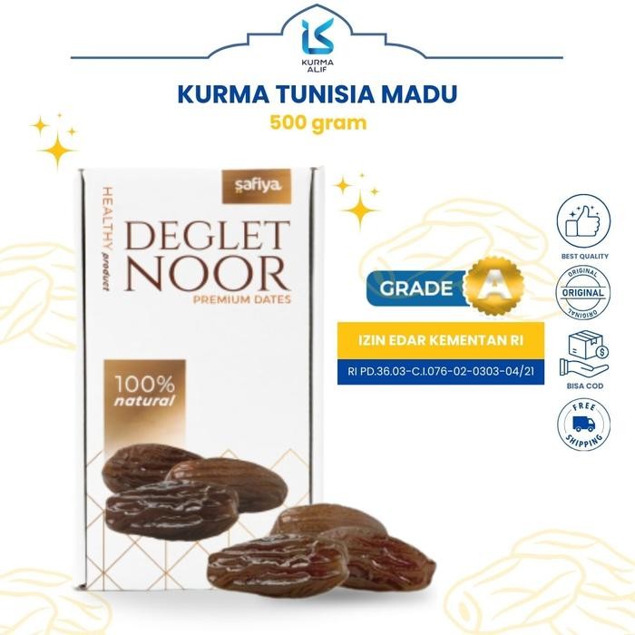 

BisaInstan- Kurma Tunisia Tanpa Tangkai 500 gr Kurma Tunisia Madu