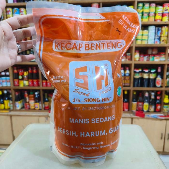 

BisaInstan- Kecap Benteng SH Manis Sedang REFILL 2000ml